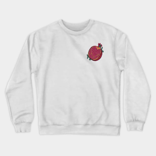 Pomegranate Crewneck Sweatshirt by BottledUpShips